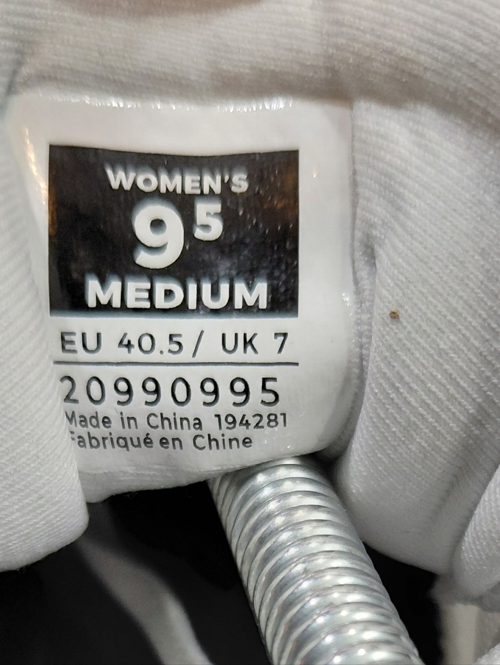 NEW KURU Womens Flex,Bright White & Sand Athletic Sneakers SIZE 9.5 - Picture 9 of 11